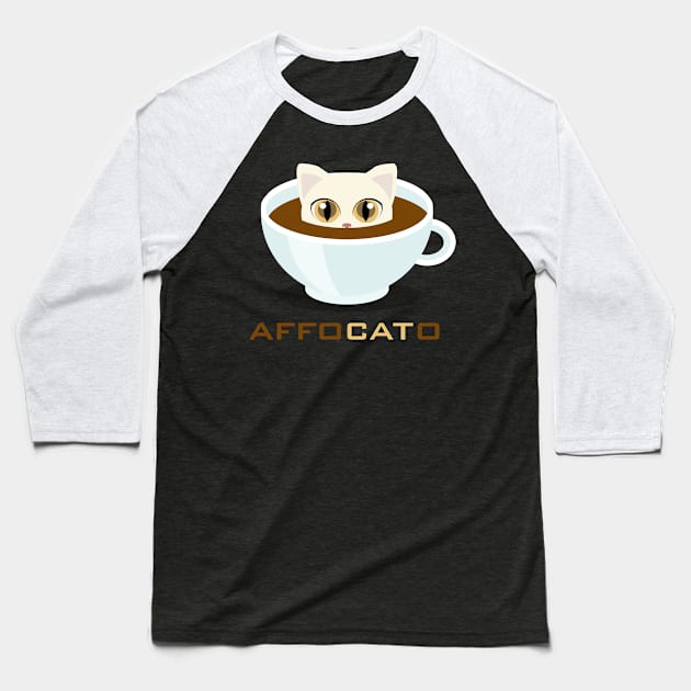 Affocato Baseball T-Shirt by MaplewoodMerch